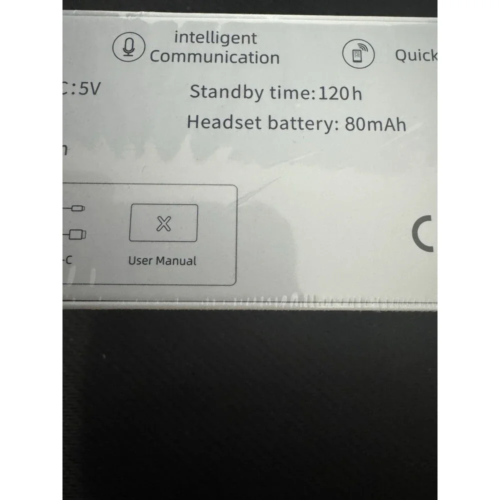 Wireless Smart Glasses AI Translation, Bluetooth, USB-C, SD Card Support